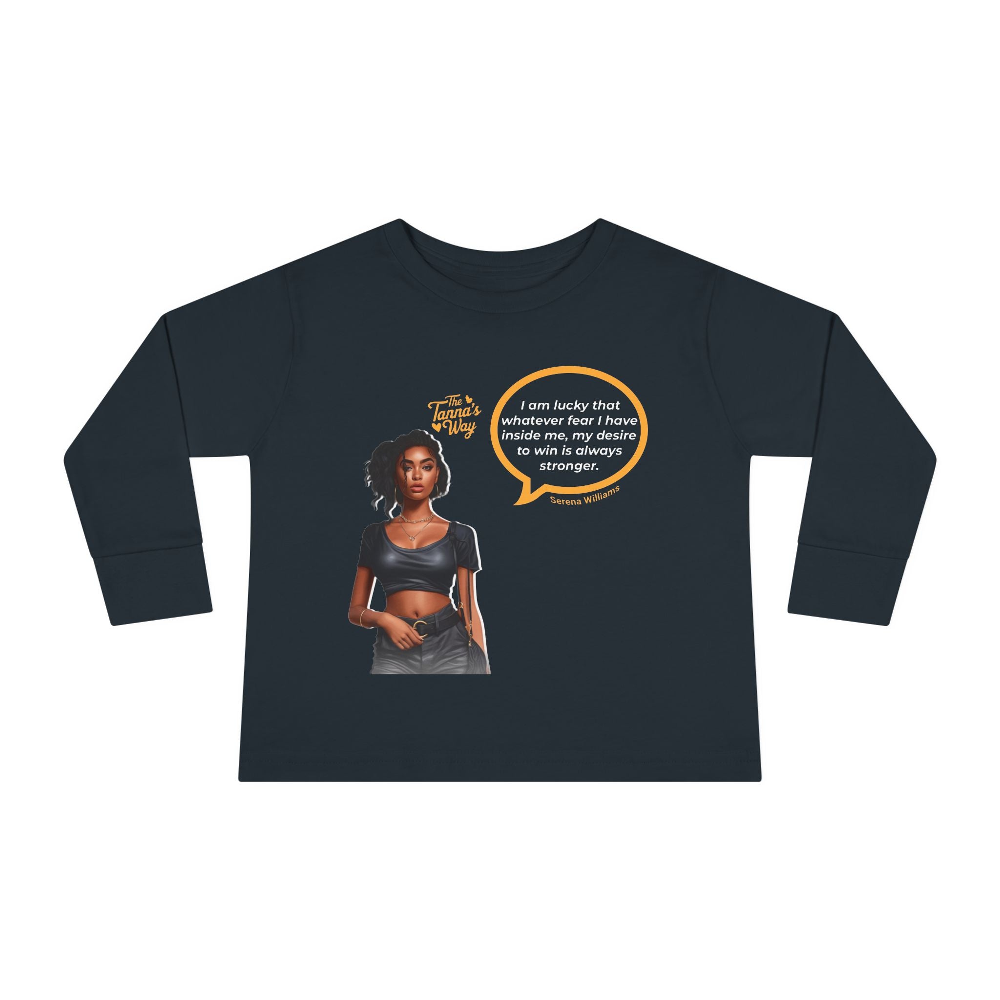 Serena Williams | Toddler Long Sleeve Tee
